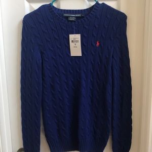 Ralph Lauren Sport cable knit sweater